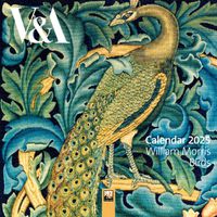 Cover image for V&A: William Morris Birds Mini Wall Calendar 2025 (Art Calendar)