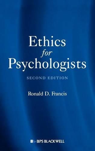 Cover image for Ethics for Psychologists