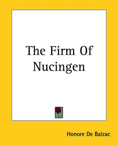 Cover image for The Firm Of Nucingen