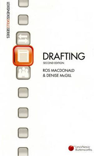 Cover image for LexisNexis Skills Series: Drafting