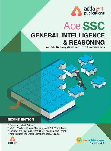 Cover image for SSC Reasoning Book for SSC CGL, CHSL, CPO and Other Govt. Exams (English Printed Edition)
