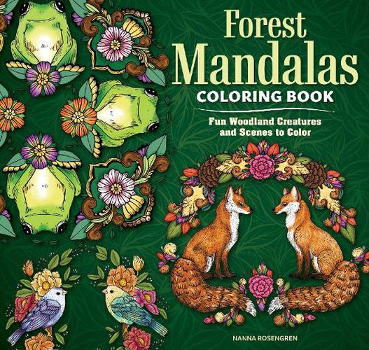 Forest Mandalas Coloring Book