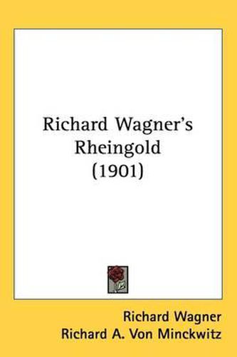 Cover image for Richard Wagners Rheingold (1901)