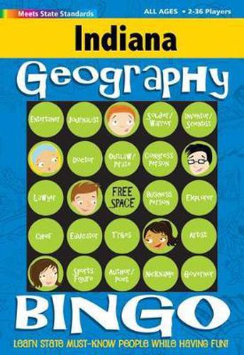 Cover image for Indiana Geography Bingo Game