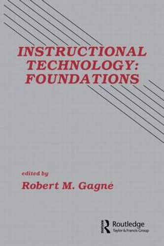 Cover image for Instructional Technology: Foundations