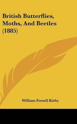 Cover image for British Butterflies, Moths, and Beetles (1885)
