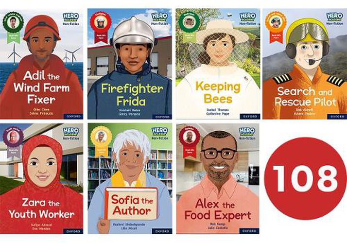 Cover image for Project X Hero Academy Non Fiction Oxford Levels 7-12 Year 2 Easy Buy Pack