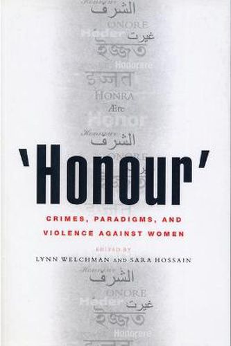 Cover image for 'Honour': Crimes, Paradigms, and Violence Against Women