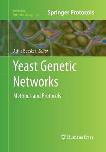 Cover image for Yeast Genetic Networks: Methods and Protocols