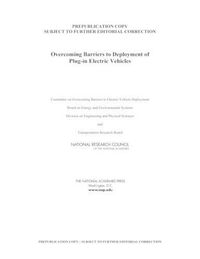 Cover image for Overcoming Barriers to Deployment of Plug-in Electric Vehicles