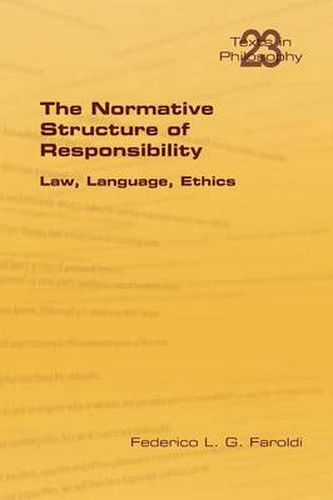 Cover image for The Normative Structure of Responsibility