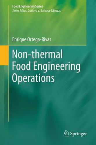 Cover image for Non-thermal Food Engineering Operations