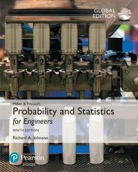 Cover image for Miller & Freund's Probability and Statistics for Engineers, Global Edition