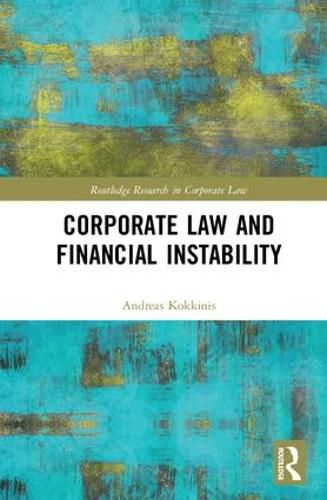 Cover image for Corporate Law and Financial Instability