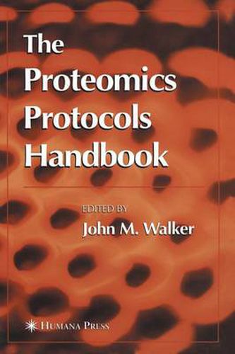 Cover image for The Proteomics Protocols Handbook