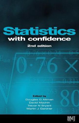 Cover image for Statistics with Confidence