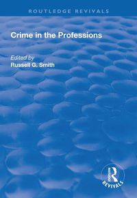 Cover image for Crime in the Professions