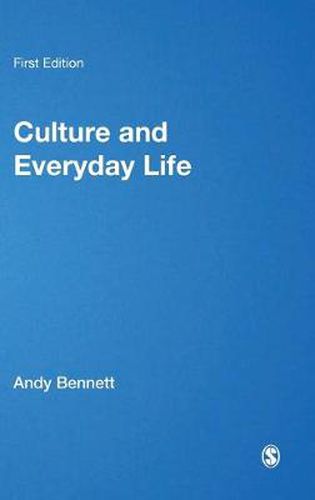 Cover image for Culture and Everyday Life