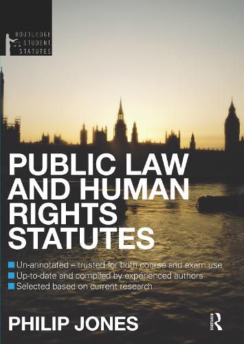 Cover image for Public Law and Human Rights Statutes