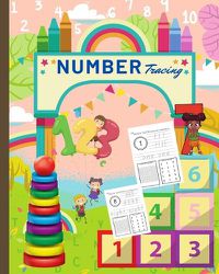 Cover image for Number Tracing Workbook For Preschoolers