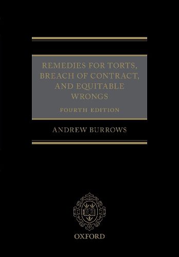 Cover image for Remedies for Torts, Breach of Contract, and Equitable Wrongs