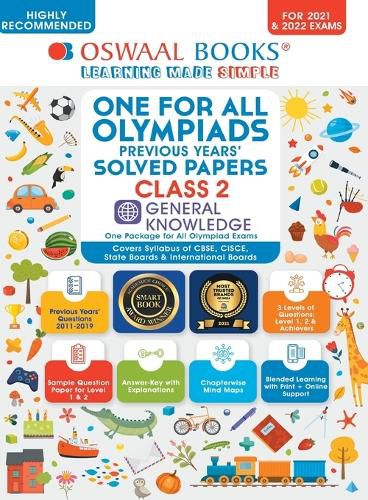 Cover image for Oswaal One for All Olympiad Previous Years Solved Papers