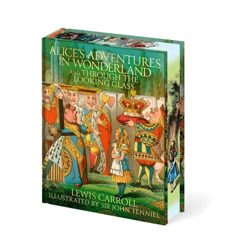 Cover image for Alice's Adventures in Wonderland and Through the Looking Glass