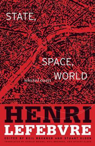 Cover image for State, Space, World: Selected Essays