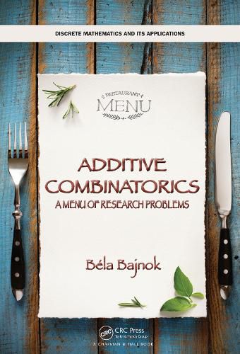 Cover image for Additive Combinatorics: A Menu of Research Problems