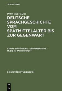 Cover image for Einfuhrung * Grundbegriffe * 14. bis 16. Jahrhundert