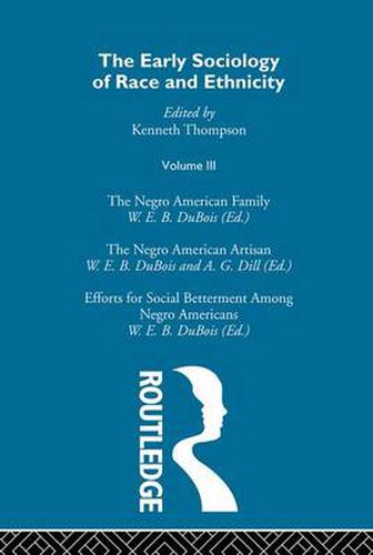 Cover image for The Early Sociology of Race & Ethnicity Vol 3