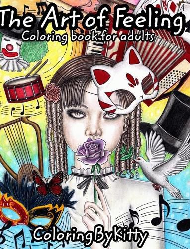 Cover image for ColoingByKitty: The Art of Feeling