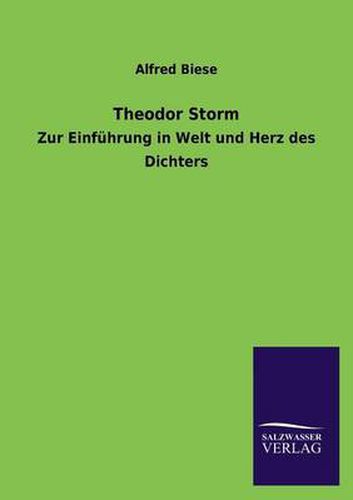 Cover image for Theodor Storm