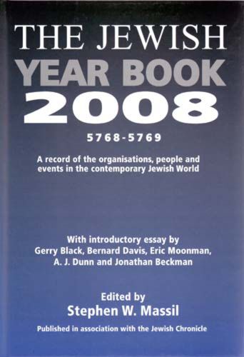 Cover image for Jewish Year Book 2008