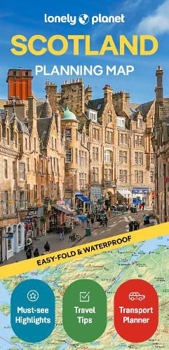 Cover image for Lonely Planet Scotland Planning Map