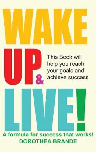 Cover image for Wake Up and Live!