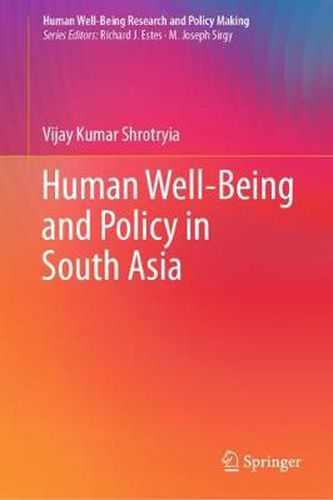 Cover image for Human Well-Being and Policy in South Asia