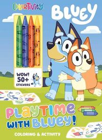 Cover image for Bluey: Colortivity: Playtime with Bluey!