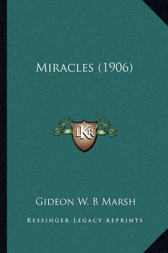 Cover image for Miracles (1906)