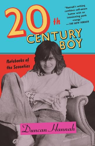 Cover image for Twentieth-Century Boy: Notebooks of the Seventies
