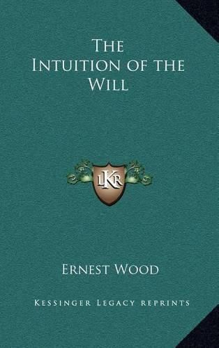 Cover image for The Intuition of the Will