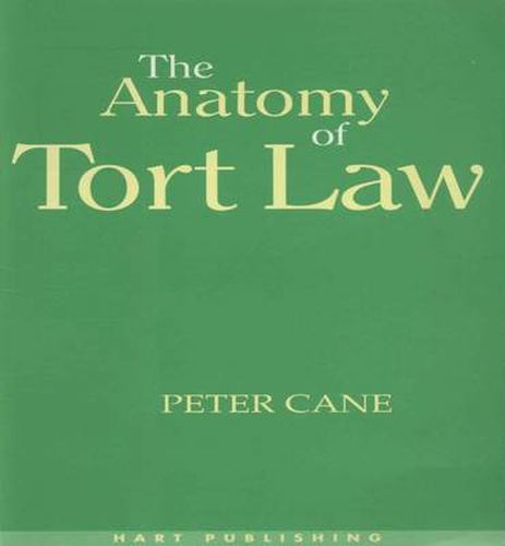 Cover image for The Anatomy of Tort Law