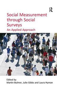 Cover image for Social Measurement through Social Surveys: An Applied Approach
