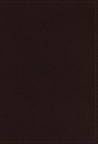 Cover image for The NKJV, Open Bible, Leathersoft, Brown, Thumb Indexed, Red Letter, Comfort Print: Complete Reference System