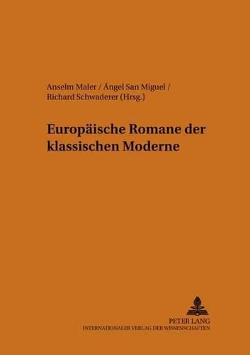 Cover image for Europaeische Romane Der Klassischen Moderne