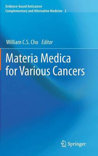 Cover image for Materia Medica for Various Cancers