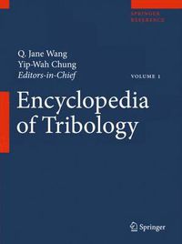 Cover image for Encyclopedia of Tribology