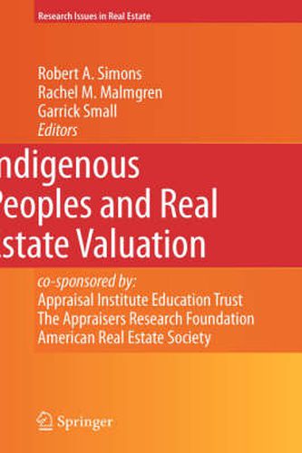 Cover image for Indigenous Peoples and Real Estate Valuation