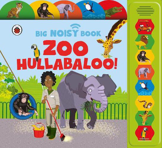 Cover image for Zoo Hullabaloo! Ladybird Big Noisy Book