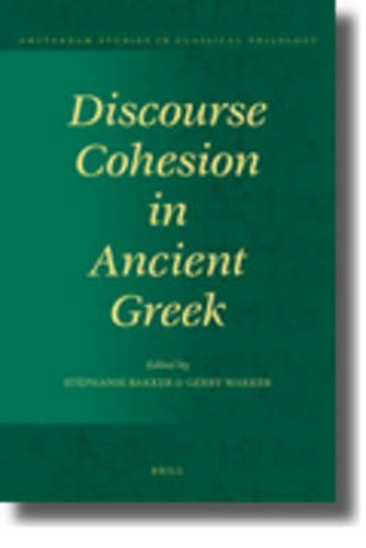 Cover image for Discourse Cohesion in Ancient Greek